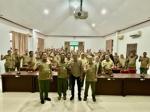 Pembinaan Pegawai oleh Kepala Bagian Keuangan, Kepegawaian, Organisasi dan Tata Laksana Sekretariat Ditjen Pengelolaan Hutan Lestari